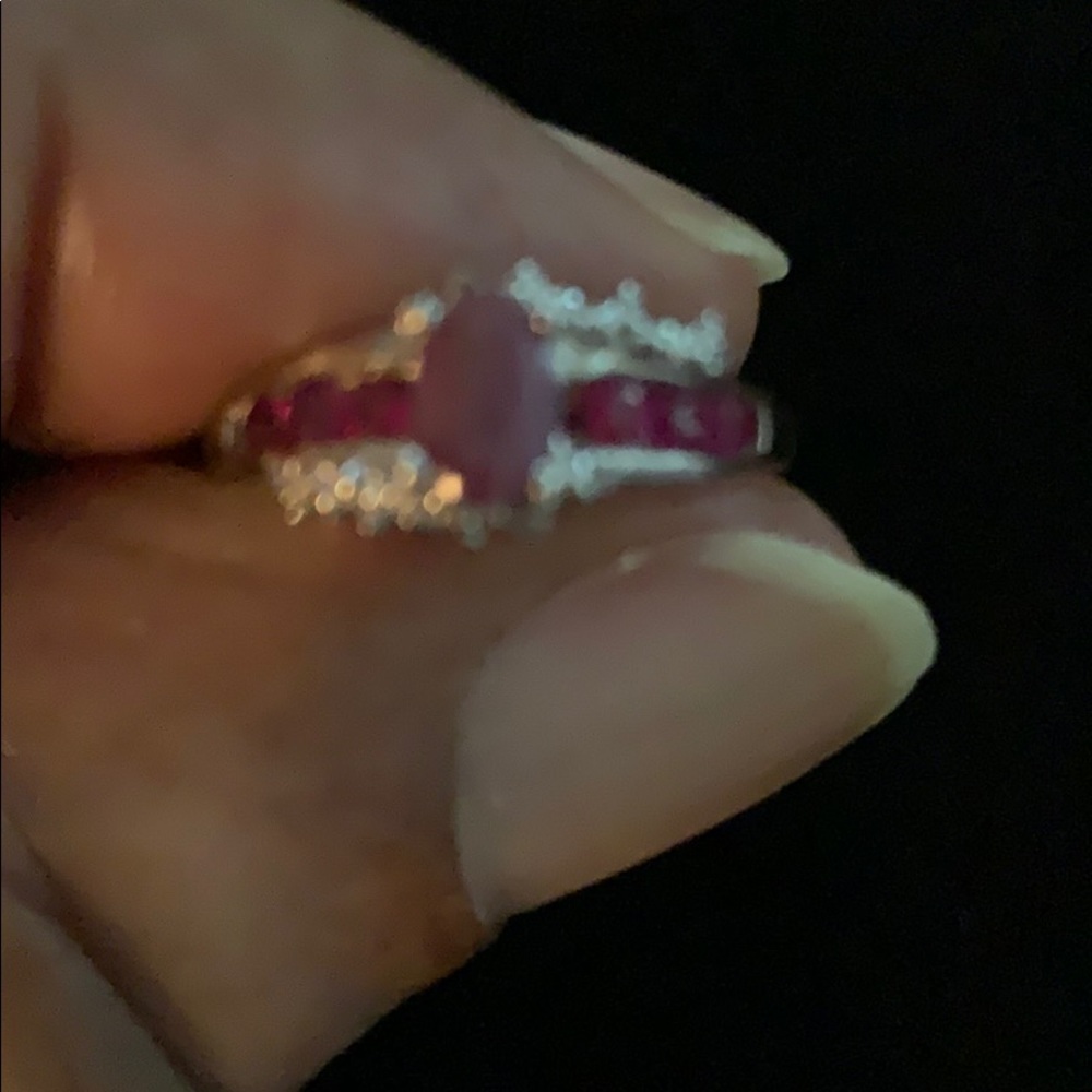 COPY - Ring Ruby 925 Sterling Silver - Picture 2 of 7